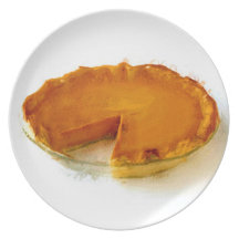 Pumpkin Pie Plate