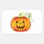 Pumpkin Rectangle Sticker
