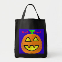 Pumpkin Trick or Treat Bag