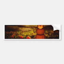 Pumpkinman Bumper Sticker