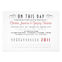 Punch Card Invitation