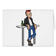 Punk Greeting Cards