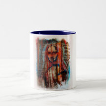 Punk Rock Mona Mug