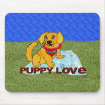 Puppy Love Mousepads