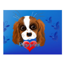Puppy Love Postcard