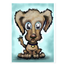Puppy Postcard