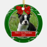 Puppy's 1st Christmas Ornament