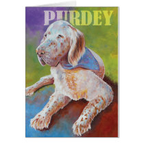 Purdey Note Card cards