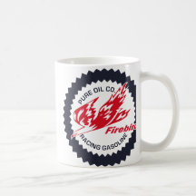 Pure Firebird Racing Gasoline vintage sign Coffee Mug