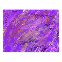 Purple abstract postcards