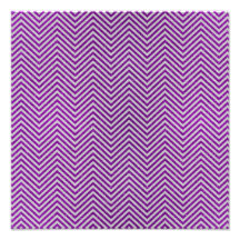 Purple and White Zig Zag Glitter Photograph