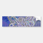 Purple Angel Bumper Sticker