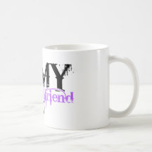 Purple Army Girlfriend Coffee Mug