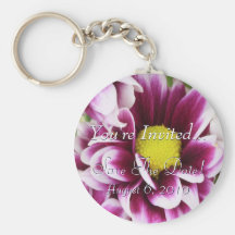 Purple Bouquet Keychains