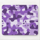 Purple Camouflage Mousepad