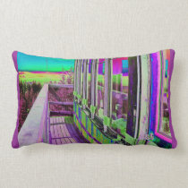 Purple Clear Lake Lookout View pillows