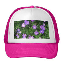 Purple Cosmos Hat