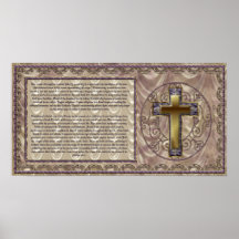 Purple Cross Informational Poster