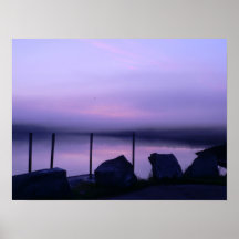 Purple Dawn Poster