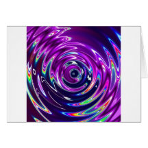 Purple Ecstacy Greeting Card