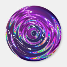 Purple Ecstacy Refrigerator Magnets