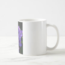 Purple Florettes Mug