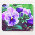 Purple Flowers Mousepad