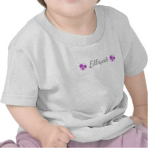 purple flowers, purple flowers, Elliyah T Shirts