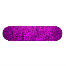 Purple grass pattern custom skate board