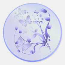 Purple Haze Gardens Sticker