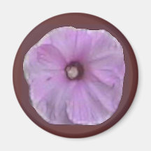 PURPLE HIBISCUS MAGNET