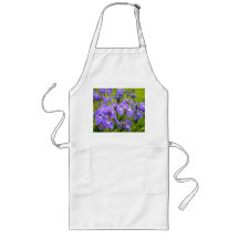 Purple Iris Apron