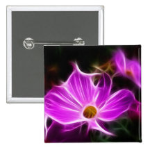 Purple KaPow Pinback Buttons