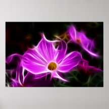 Purple KaPow Poster