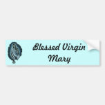 Purple Prayer Blessed Virgin Mary Bumper Stickers