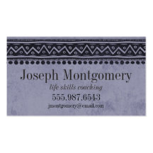 Purple Professional Appointment Business Card