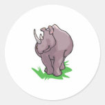 purple rhino sticker