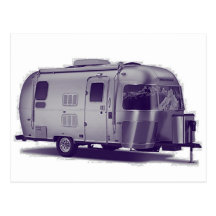 Purple Trailer Postcard