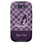 Purple Windsurfing Galaxy SIII Cases