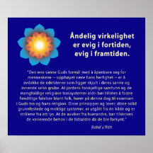 Purpose of God (Norwegian) Poster