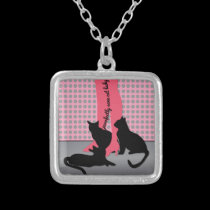 Purrfectly Sane Cat Lady necklaces