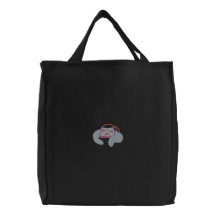 Purse and Boa Embroidered Bag