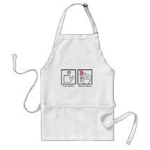 Push Button, Receive Bacon - Bacon Dispenser Apron