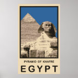 Pyramid of Khafre Egypt Print