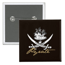 Pyrate Insignia with Ship buttons