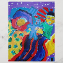 "Q" Painting Flyer Design