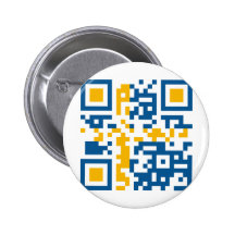 QR-Code-Sverige Pinback Button