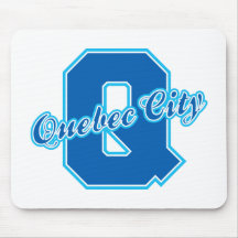 Quebec City Letter Mousepads