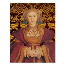 Queen Anne of Cleves  - Portrait Postcard