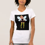Queen Bee fairy ladies tee shirt